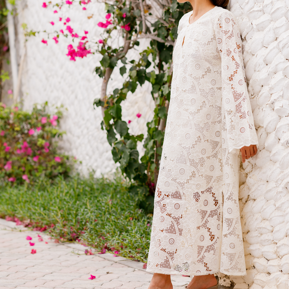 Lily Lace Dress - Made on Order