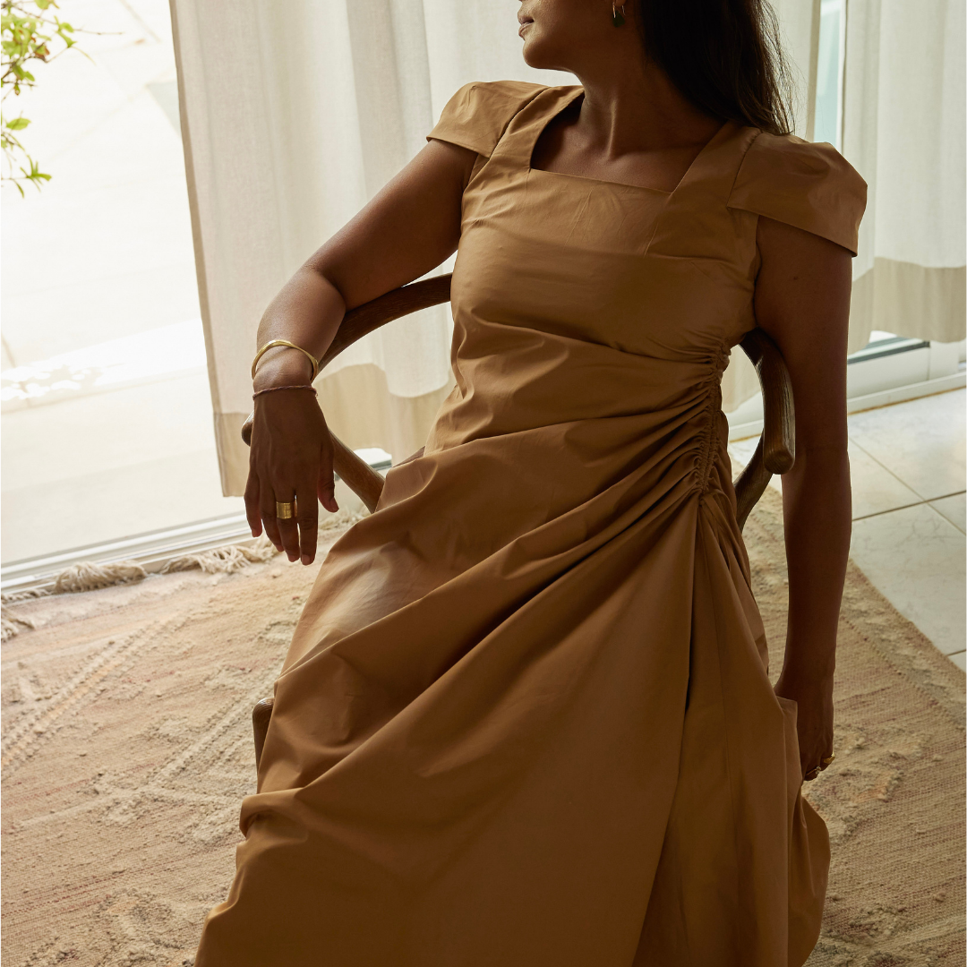 Sahara Dress - Organic Cotton Poplin