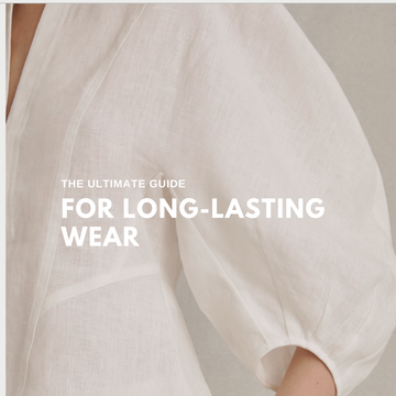 Organic clothing care instructions