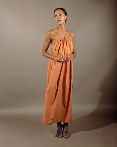 Corolina Dress in Organic Cotton Poplin