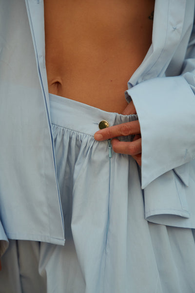 Aala Organic Cotton Skirt, sustainable women's skirt handmade in Dubai | Sustainably U