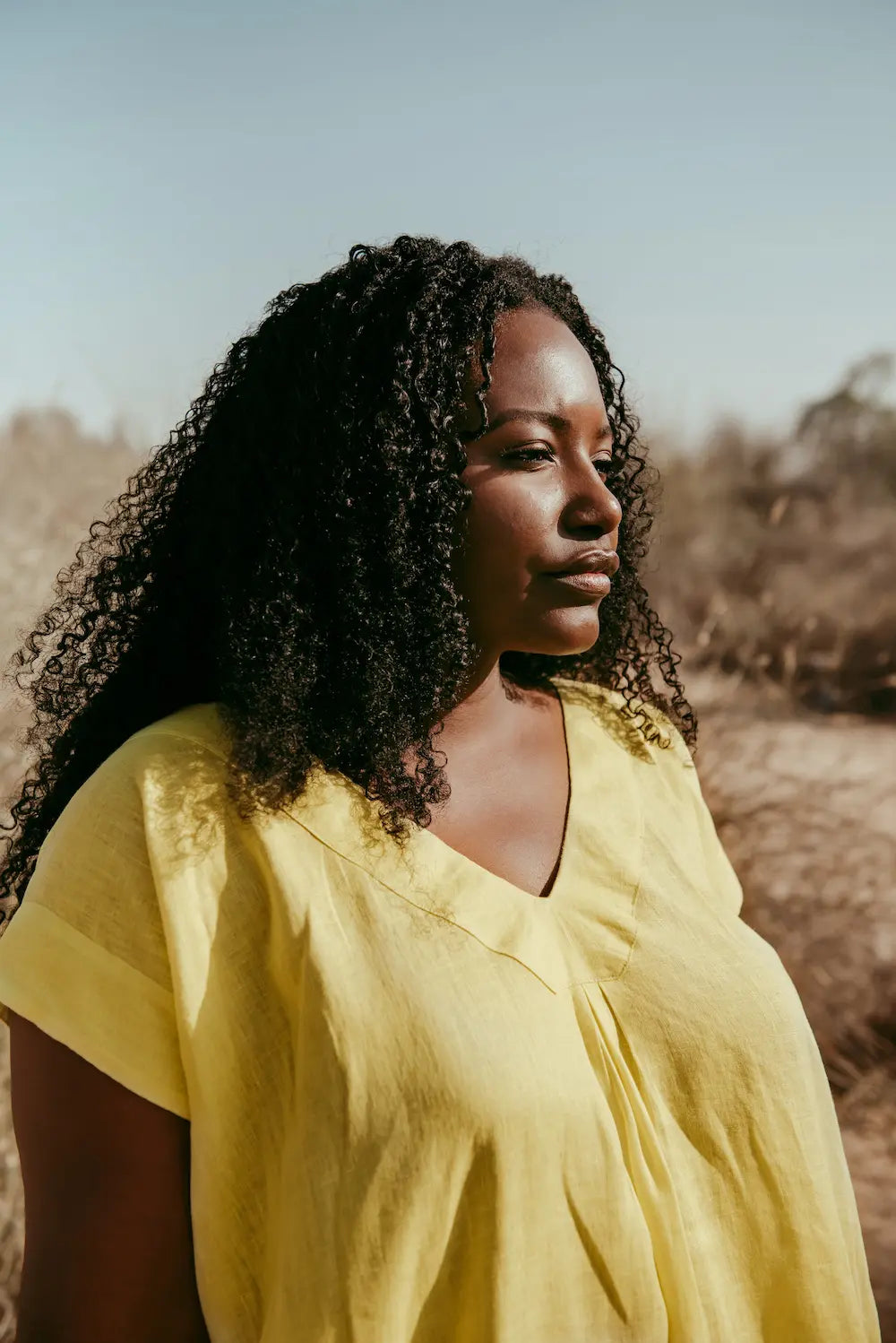 Ashlyn Kaftan linen dress | Sustainably U | Slow Fashion | Made in Dubai