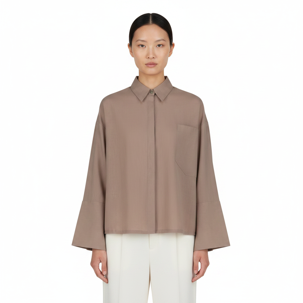 Irish Linen Shirt in free size | Sustainably U | Made in Dubai