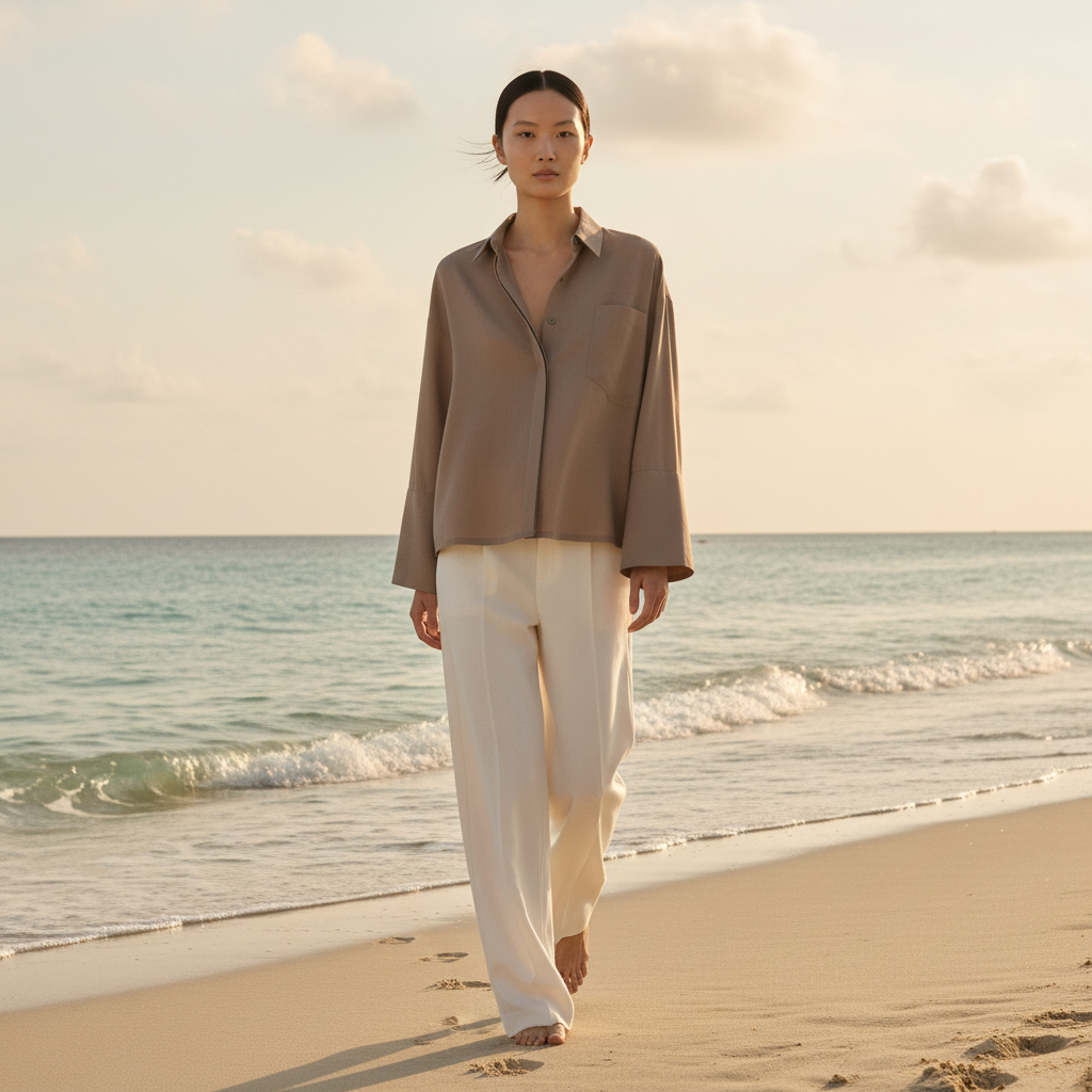 Irish linen shirt in multiple color | Sustainably U | Made in Dubai