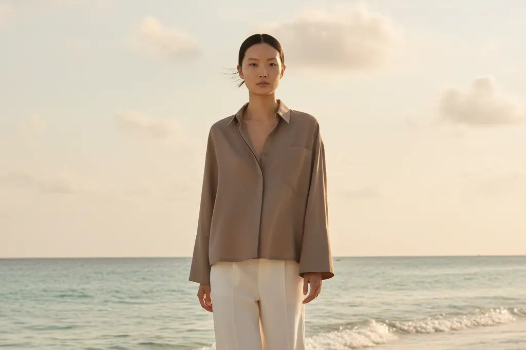 Iris Italian Linen Shirt