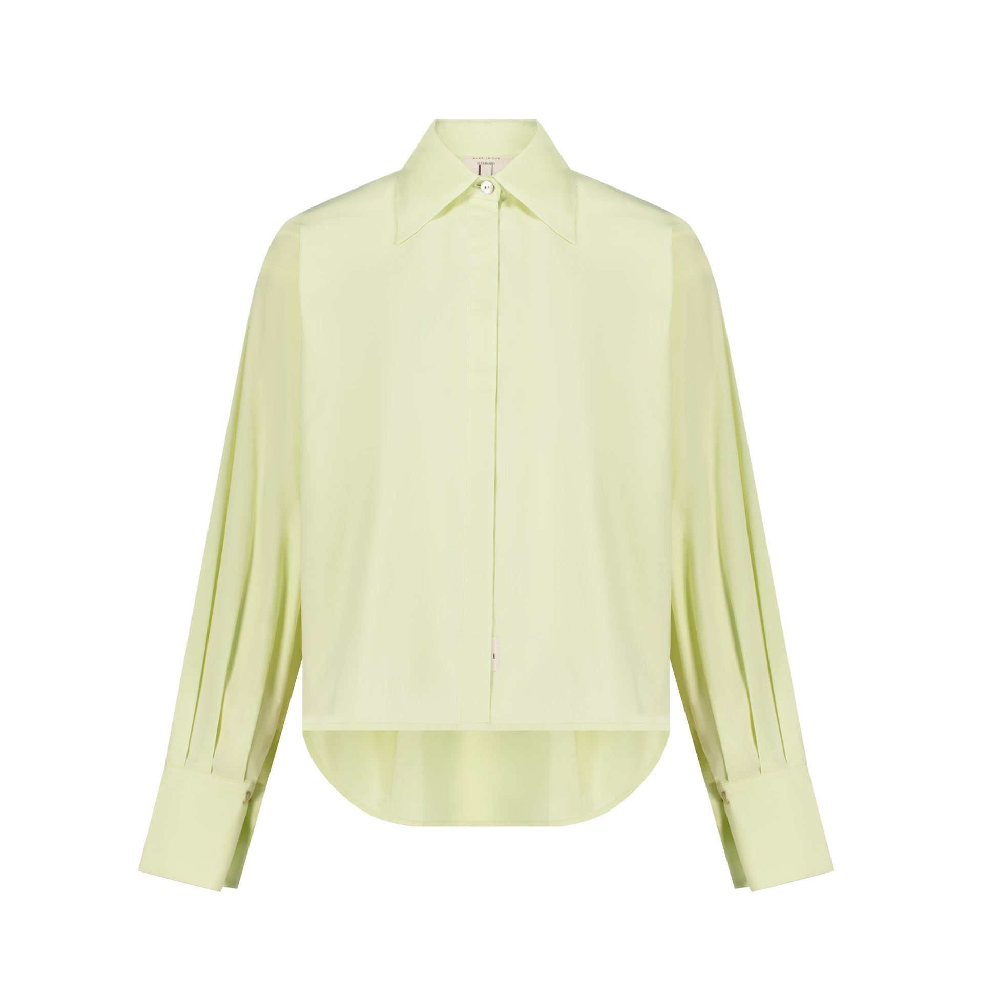 Isla Organic Cotton Shirt | made in Dubai | Sustainable Fashion | Slow Fashion 