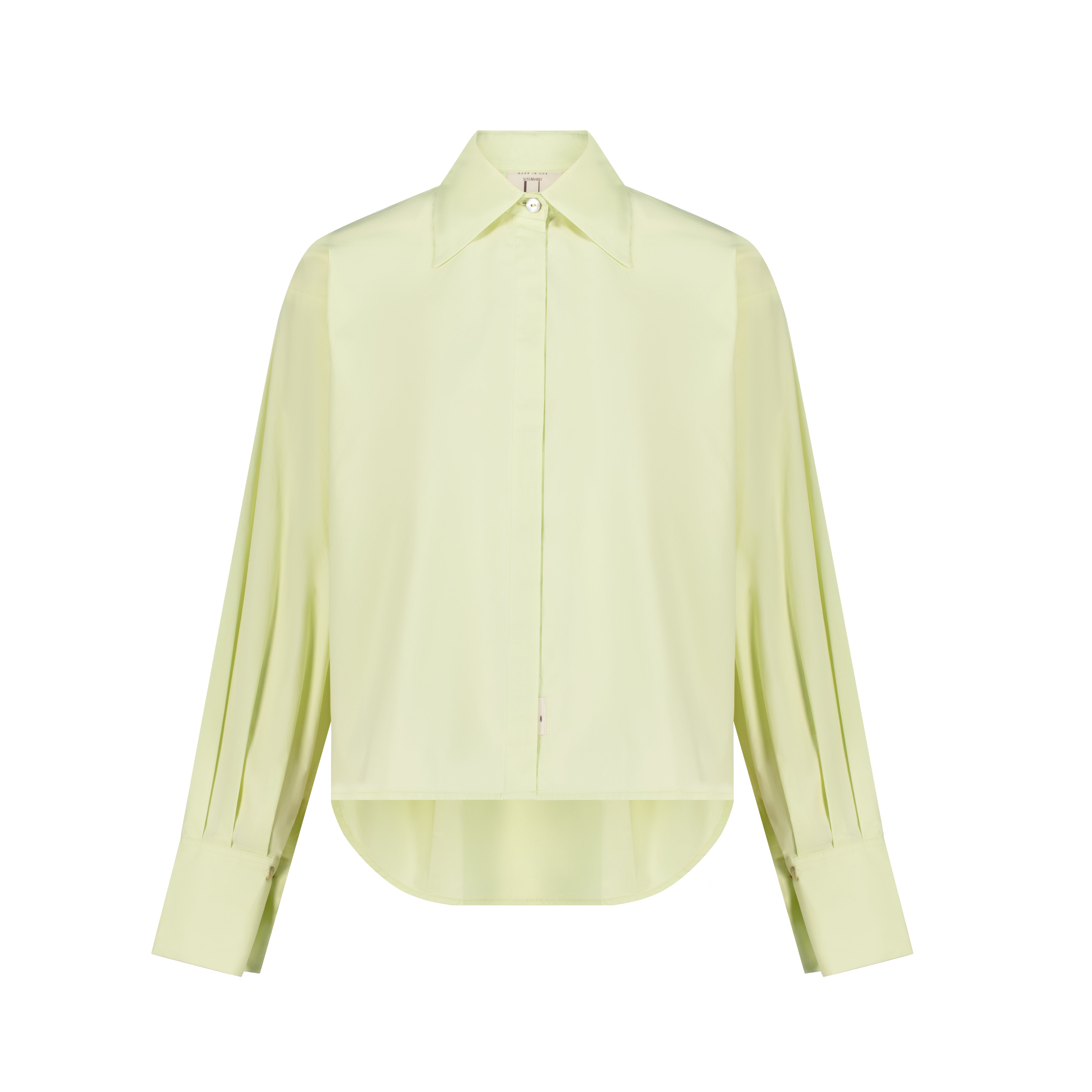 Isla Organic Cotton Shirt | made in Dubai | Sustainable Fashion | Slow Fashion 