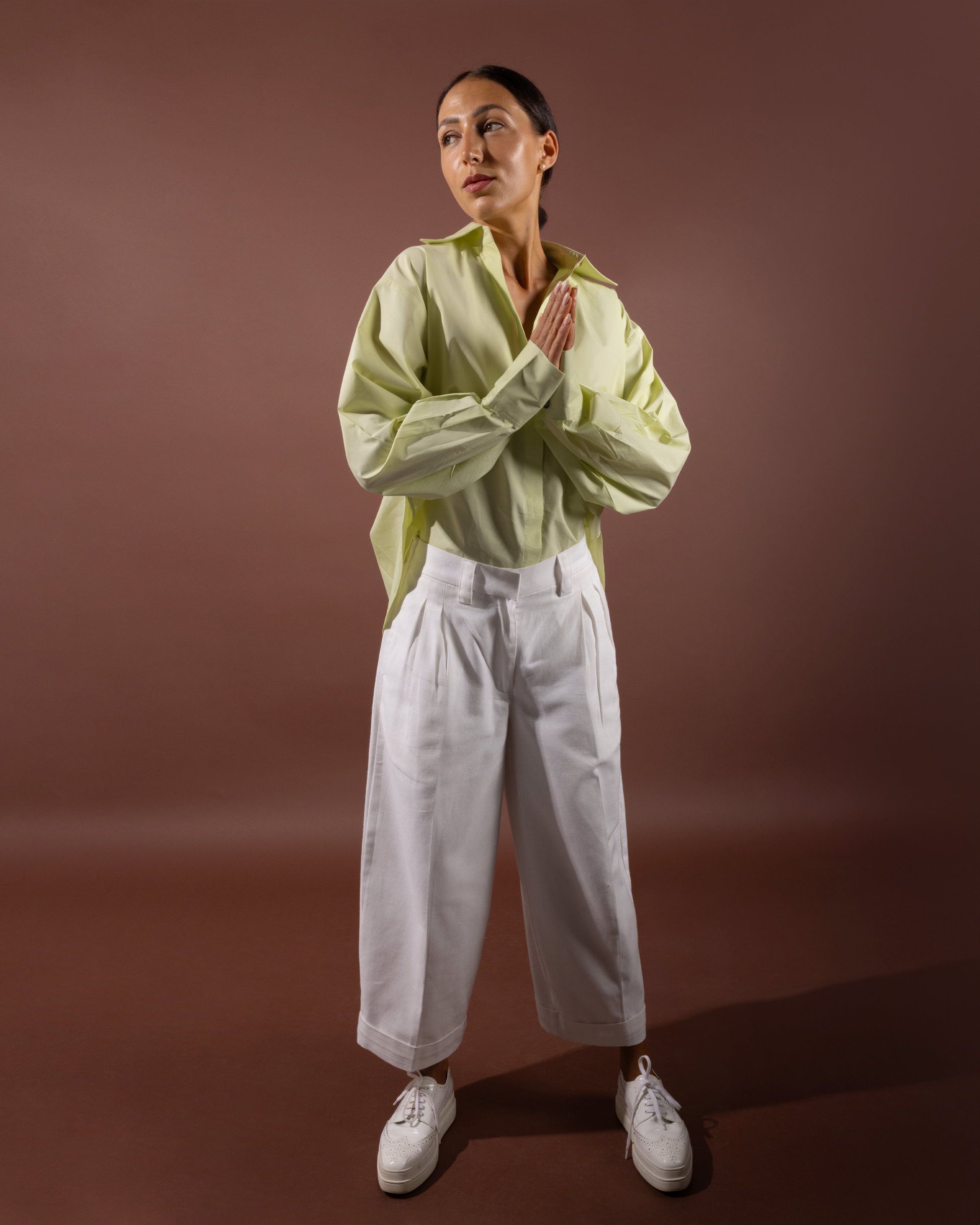 Isla Organic Cotton Shirt | made in Dubai | Sustainable Fashion | Slow Fashion 