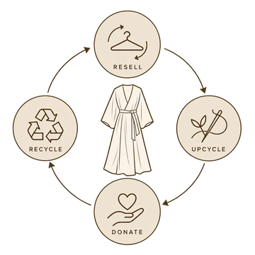 Resell, Upcycle, Donate & Recycle our clothes at Sustainably U