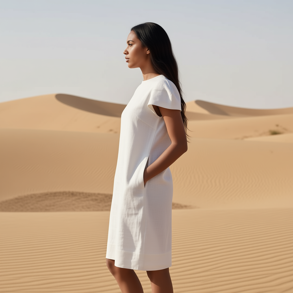 Indhu Italian Linen Dress