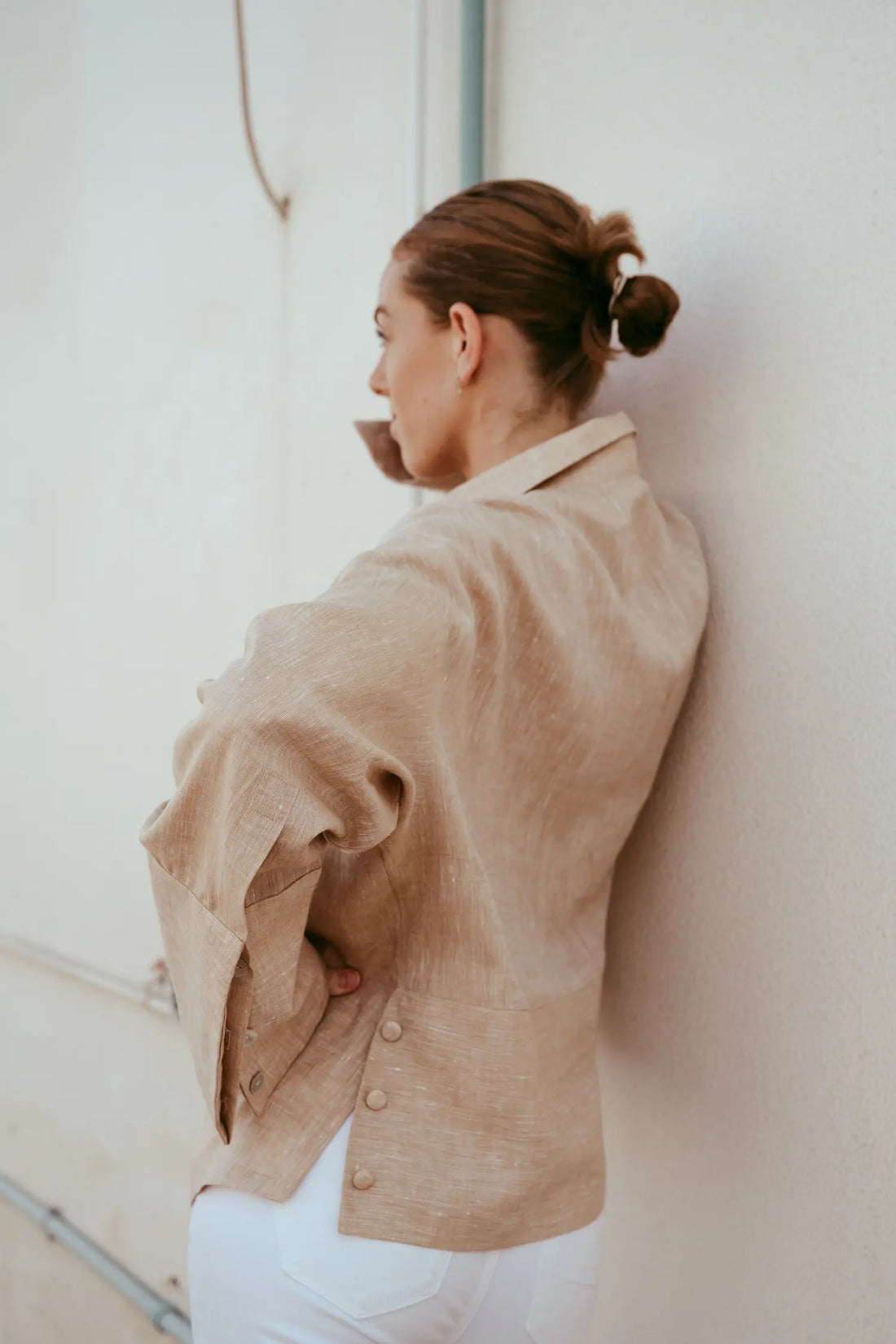 Iris Italian Linen Shirt