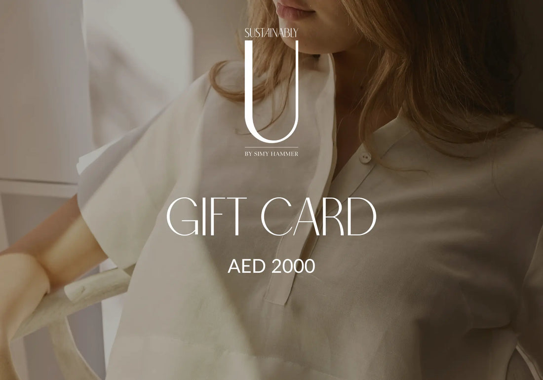 Sustainably U Gift card