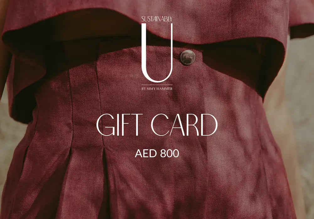 Sustainably U Gift card