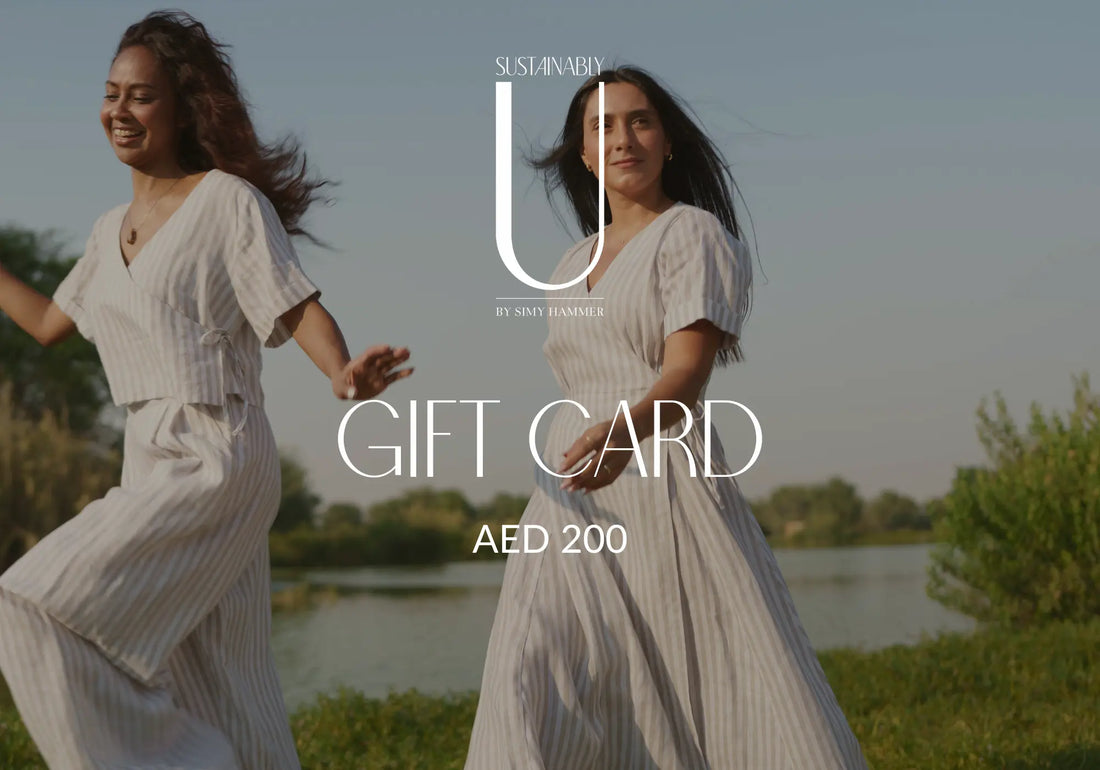 Sustainably U Gift card