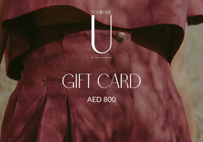 Sustainably U Gift card - 800