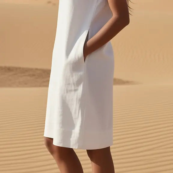 Sustainably_U_white_linen_dress