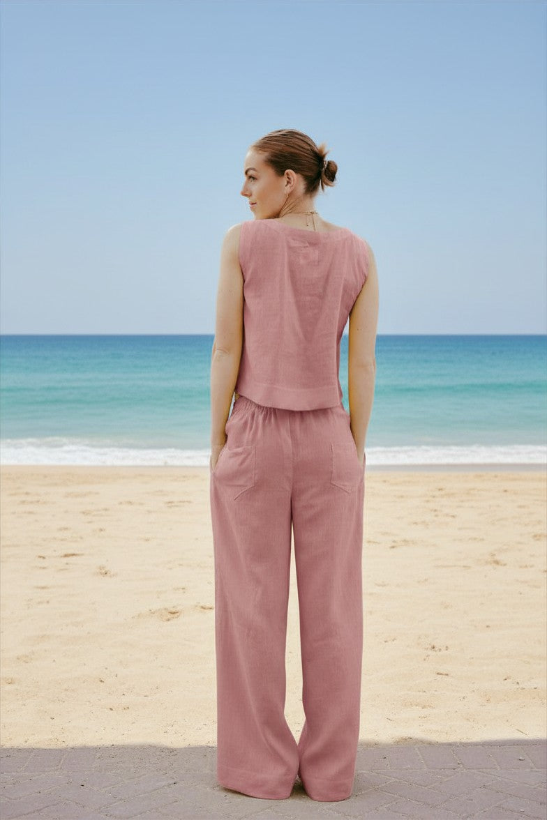 Dahlia Italian Linen Set